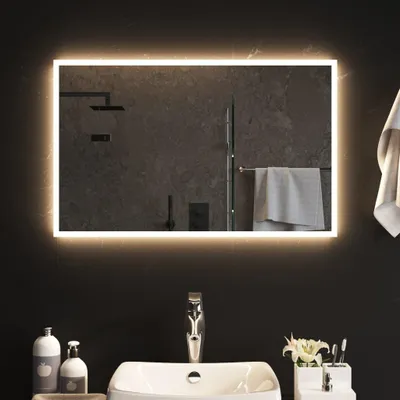 Zdjęcie produktu dla vidaXL Lustro łazienkowe LED 50x80 cm