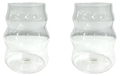 Produktbild von Mulex 2-teiligen Longdrinkglas Gläser mit Riffelung