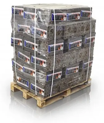 Produktbild von Hamann Hartholzbriketts 8-eckig mit Loch 960 kg