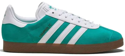 Produktbild von Adidas Gazelle Damen Plateau-Schnürsneaker aus Naturveloursleder Grau Größe 40