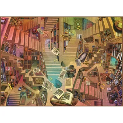 Image de Puzzle-bibliothèque ANATOLIENNE 1000 pièces