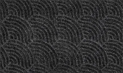 Produktbild von Kleen-Tex Dune Fußmatte Wellen - Dunkelgrau (45 x 75cm) - Umweltfreundliche Schmutzfangmatte für Innen- und Außenbereiche