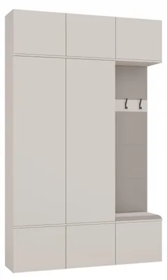 Zdjęcie produktu dla Garderoba HAGA III/2Sz1W DĄB SONOMA 2x Szafa + Wieszak