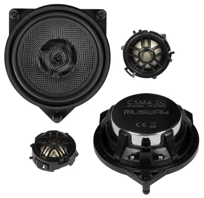 Image de MUSWAY CSM-4.2C Kit d'amplificateur 10 cm