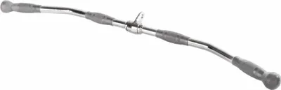 Produktbild von Lifemaxx Lat Bar Chrome 95 cm PolyurethanGriff Grau