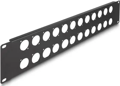 Immagine prodotto di DELOCK 19 D-Typ Patchpanel 24 Port 2 HE schwarz
