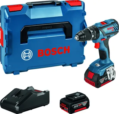 Obrázok produktu pre Bosch GSB 18V-28 Professional, Elektrický skrutkovač, Rukoväť, Čierna, Modrá, 200 Nm, 28 Nm, 63 Nm