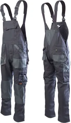 Produktbild von Brixton Practical Latzhose STAHL Arbeitshose Gartenhose Handwerker Schutzhose Größe: 52