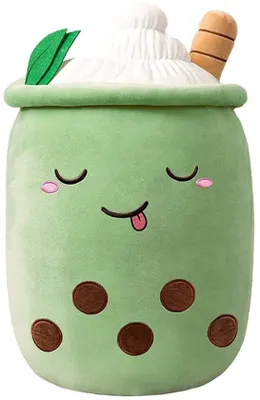 Produktbild von Plüschknuffel in Form von Bubble Tea für Kinder und Erwachsene
