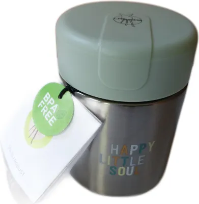 Immagine prodotto di Contenitore Lässig per alimenti per bambini - vasetto isotermico - 315 ml - Happy Fruits Lemon