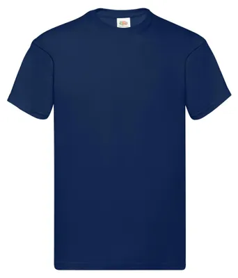 Image de Fruit of the Loom - T-shirt « Original » pour homme FK2910 (4XL) (bleu marine)