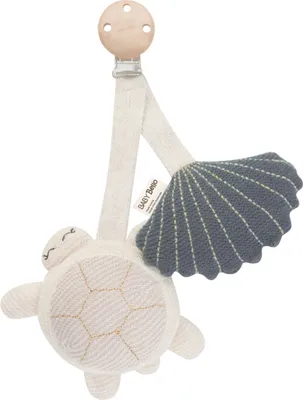 Produktbild von Baby Bello Tily The Turtle Kinderwagenkette Blue | Kinderwagen Spielzeug