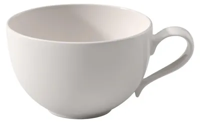 Imagen del producto de Nueva taza básica para desayuno, modelo "Cottage", de Villeroy & Boch. Dimensiones: 142 x 111 x 70 mm. Capacidad: 290 ml. Número de artículo: 1034601240. Código EAN: 4003683454968