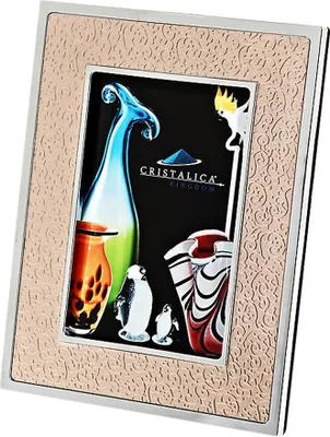 Produktbild von Portraitrahmen Cappuchino "Galerie" (10x15cm) aus Metall