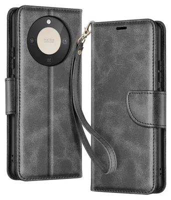 Immagine prodotto di Avizar, custodia a portafoglio retrò con supporto per Honor Magic 8 Lite, nero