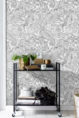 Produktbild von Coloray Fototapete 290x290 cm Latextapete Magicstick - Zeichnung abstrakt
