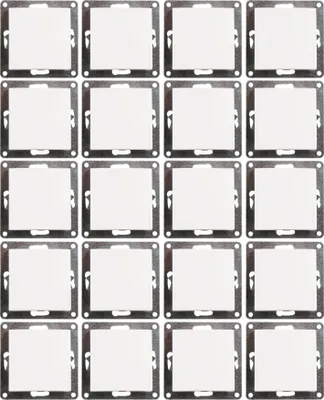 Produktbild von 20x Wechselschalter McPower "Flair", 250V/10A, UP, weiß, matt