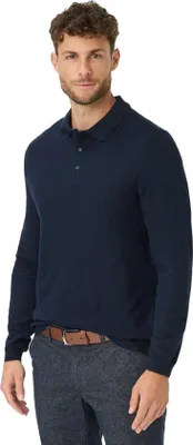 Produktbild von Brax Polo Langarm Dunkelblau Uni