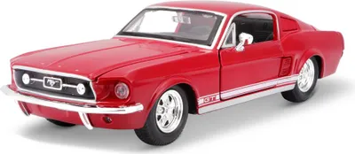 Image de Maisto - 1967 Ford Mustang GT, rouge, 1:24