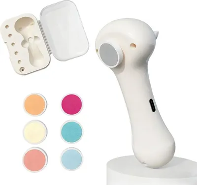 Produktbild von Zimilo Elektrische Haustier Krallenschleifer für Hunde & Katzen, Wiederaufladbar, Nail Grinder, Nail Clipper, geräuscharm, tragbar, Weiß