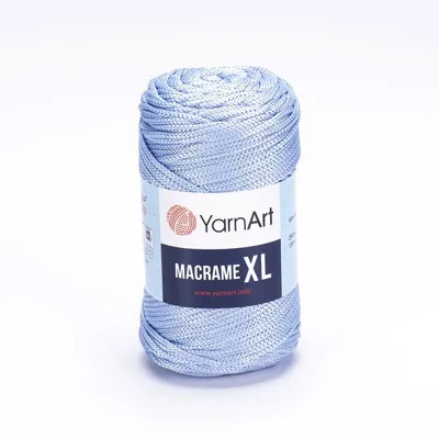 Obrázek produktu pro YarnArt Macrame XL příze 250 g / 100 m - barva 133 bleděmodrá - makramé příze