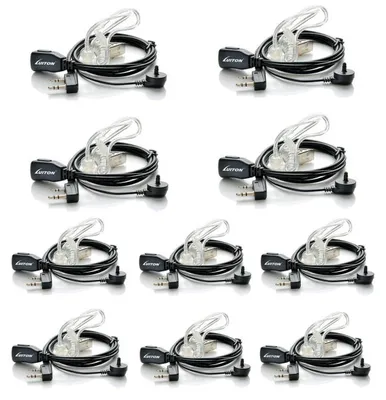 Productafbeelding van Luiton walkie-talkie oortelefoon met microfoon, geschikt voor BaoFeng radio's en Retevis headsets