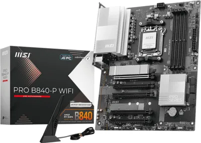 Obrázek produktu pro MSI PRO B840-P WIFI Základní deska AMD B840 Socket AM5 ATX