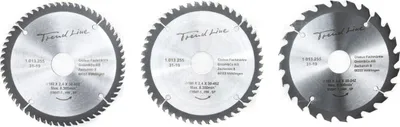 Produktbild von TrendLine HM-Kreissägeblätter Ø 160 mm Bohrung Ø 30 mm 3-teilig