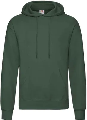 Obrázek produktu pro Uni mikina s kapucí Fruit of the Loom Classic PC3884 (S) (lahvově zelená)