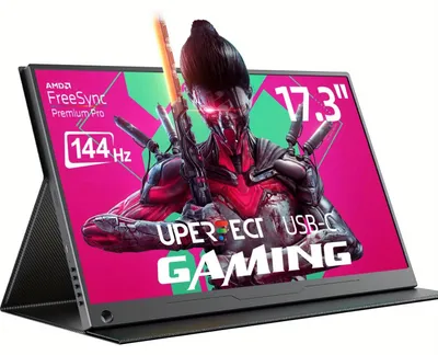 Productafbeelding van Externescherm - Draagbare Monitor - Tweede Scherm - Portable Display - USB-C Scherm - 17,3 Inch