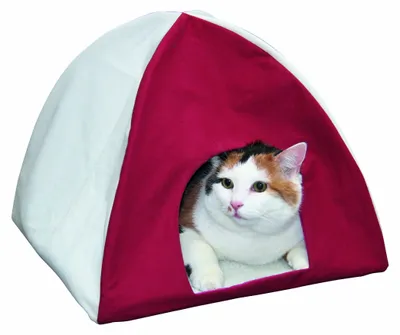 Productafbeelding van Kerbl kattenhuis, tipi-model, 40x40x35 cm