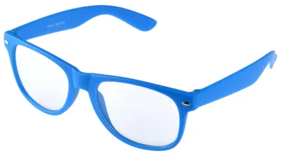 Produktbild von Miobo Nerd Brille Klarglas Lichtblau