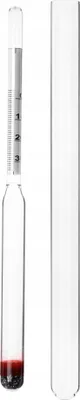 Obrázok produktu pre Vinometer – hydrometer/sacharometer na víno – meria obsah alkoholu a cukru – presná stupnica – pre hobby vinárov – certifikovaný FCM