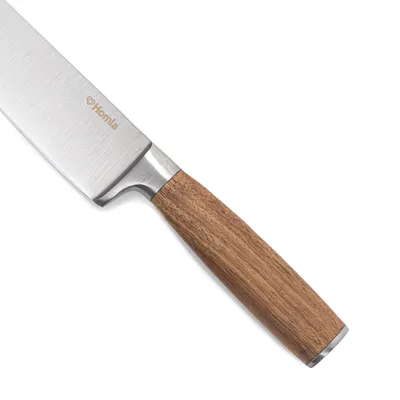 Zdjęcie produktu dla HOMLA Nóż MOOKA szefa z drewnianą rączką 32 cm