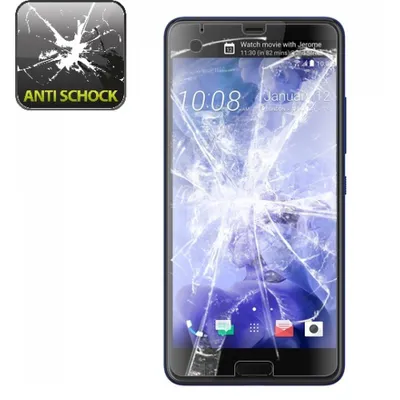 Produktbild von 4x Panzerfolie für Htc U Ultra ANTI-SCHOCK Displayschutzfolie ANTI-REFLEX MATT