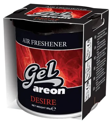 Productafbeelding van Areon Gel CAN Autogel, geurdoos, geurverspreider, luchtverfrisser. DEKSSEL. Verlangen