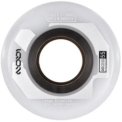 Produktbild von Iqon Access 55 85a Schlittschuhrollen 4 Einheiten Durchsichtig 55 mm Durchsichtig 55 mm