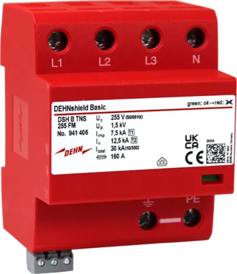 Productafbeelding van Dehn 941406 DSH B TNS DSH B TNS 255 FM 255 FM, toepassingsopties: combinatiebeveiliging
