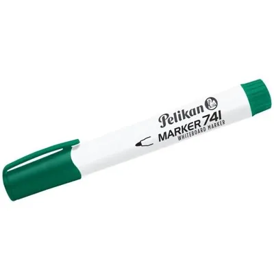 Produktbild von Pelikan 741, 10 Stück(e), Grün, Rundspitze, Grün, Weiß, Rund