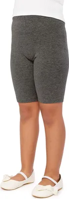 Image de Leggings courts en coton pour fille Merry Style MS10-227 (mélange foncé, 116 cm)