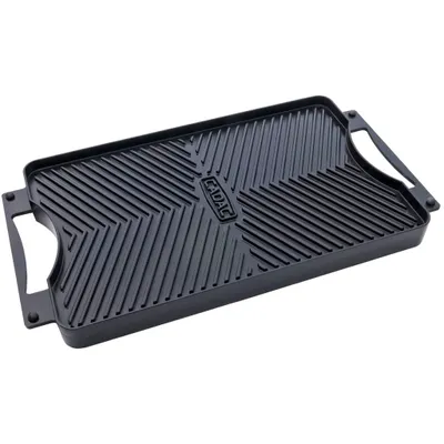 Produktbild von Cadac Wendbare Grillplatte 26,5x48 cm Teflon Schwarz 98505