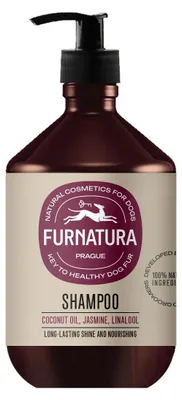 Produktbild von Furnatura Hundeshampoo für langes Fell 500 ml – Glanz und Pflege