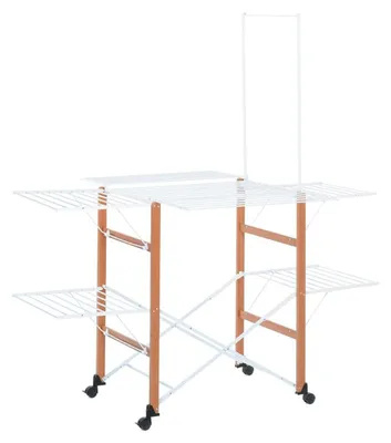 Produktbild von Wäscheständer Wäschetrockner - 35 m Leine - 174 x 122 x 189 cm - Klappbar - Freistehend