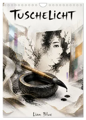 Produktbild von Tuschelicht (Wandkalender 2027 DIN A4 hoch), CALVENDO Monatskalender