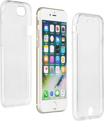 Produktbild von cofi1453® TPU 360° Rundum Full Body Schutzhülle kompatibel mit Xiaomi Redmi Note 9T 5G Silikon Hülle in Transparent