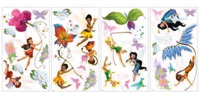 Produktbild von wandaufkleber Disney Fairies Vinyl 30 Stück