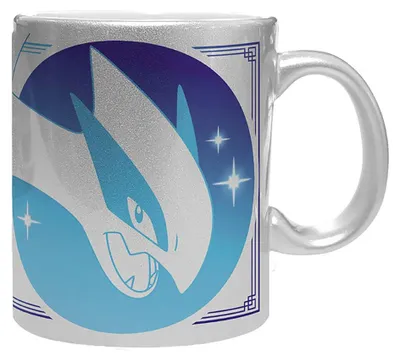 Image de POKEMON - Mug - 320 ml - Lugia - Impression sublimée argentée