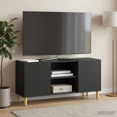 Immagine prodotto di Mobili TV vidaXL 102 x 34,5 x 50 cm Nero, materiale a base di legno