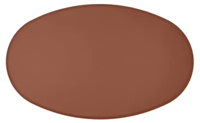 Produktbild von Schreibtischunterlage Venere 80 x 50 - Leder Orange Braun - Hergestellt in Italien - Eglooh