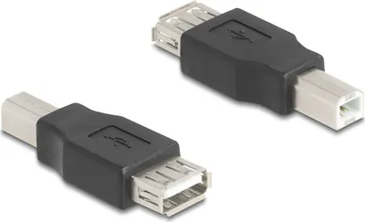 Obrázok produktu pre DELOCK USB 2.0 Adapter USB B Stecker zu USB A Stecker